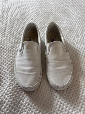 Vans Slip-On Sneakers in White